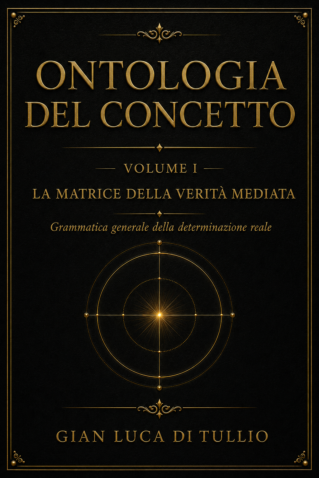 Copertina di Ontologia del concetto Volume I